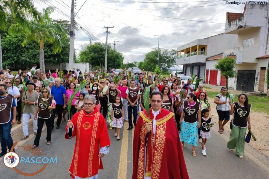 Domingo de Ramos, data que relembra a entrada triunfal de Jesus em Jerusalém