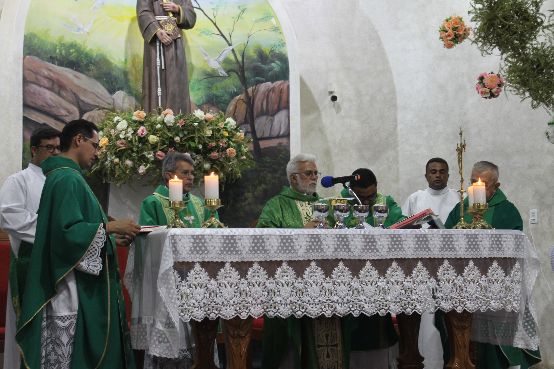 Primeira Noite de Novena da Festa de São Francisco de Assis