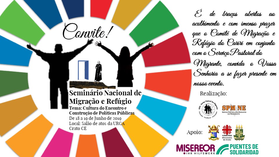I Seminário de Migração e Refúgio vai acontecer em Crato