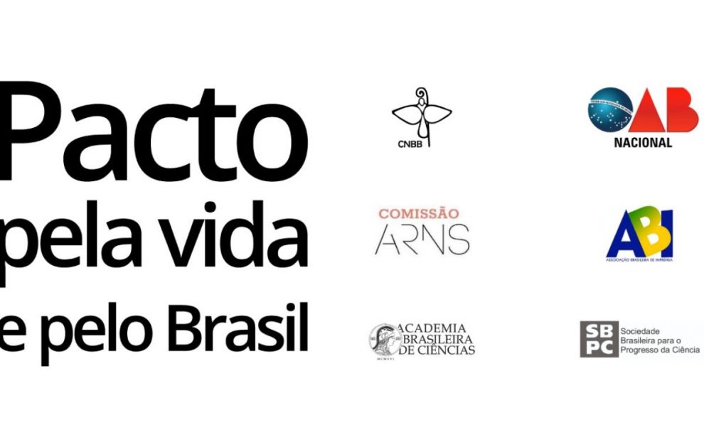 Dom Walmor apresenta Pacto pela Vida e pelo Brasil ao presidente do STF
