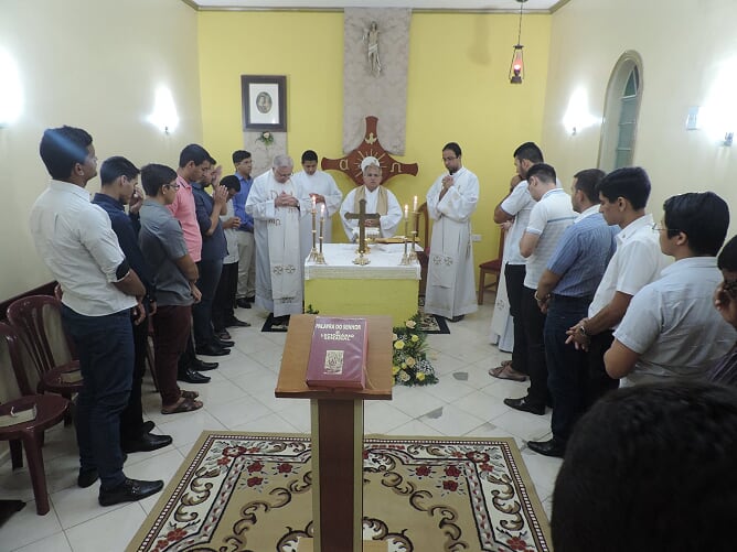 Em clima de fraternidade, seminaristas celebram a Ressurreição de Jesus